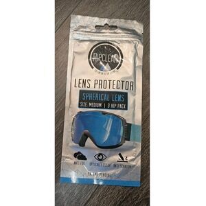 Ripclear Lens Protector‎ Spherical Lens Medium Size Goggles 3 Rip Pack